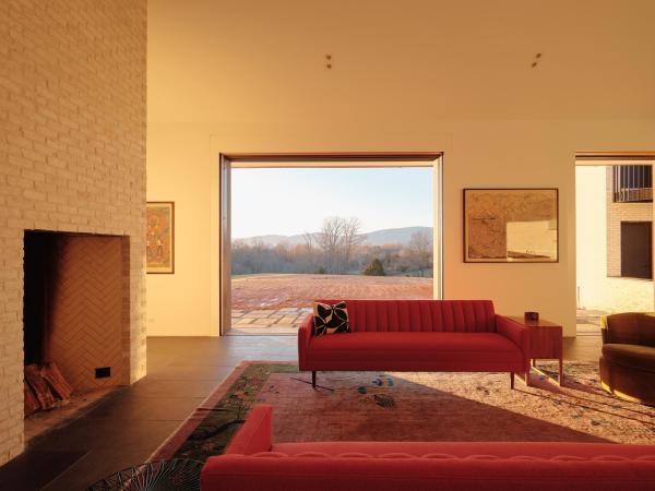 Villa in Virginia von T. W. Ryan Architecture