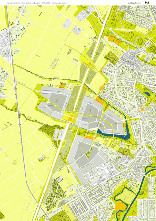 Lageplan von rheinflgel Severin (Dsseldorf) mit A24 Landschaft (Berlin)