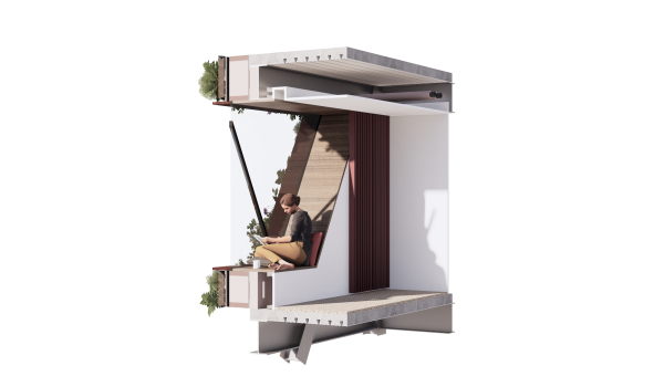 Fassadenmodul, Innenseite