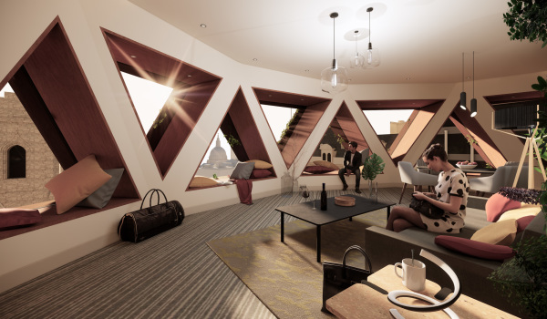 Sheppard Robson planen Hotel in London