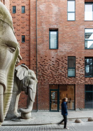 Wohn- und Brohaus von Adept in Kopenhagen