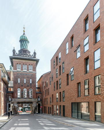 Wohn- und Brohaus von Adept in Kopenhagen