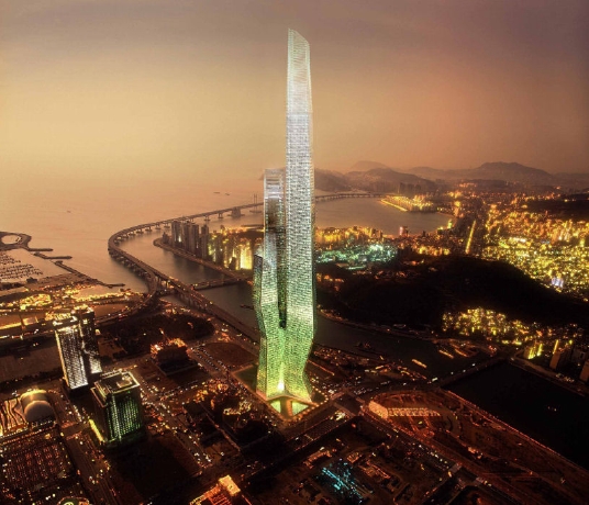 Asymptote gewinnen Wettbewerb fr hchsten Turm Asiens in Busan