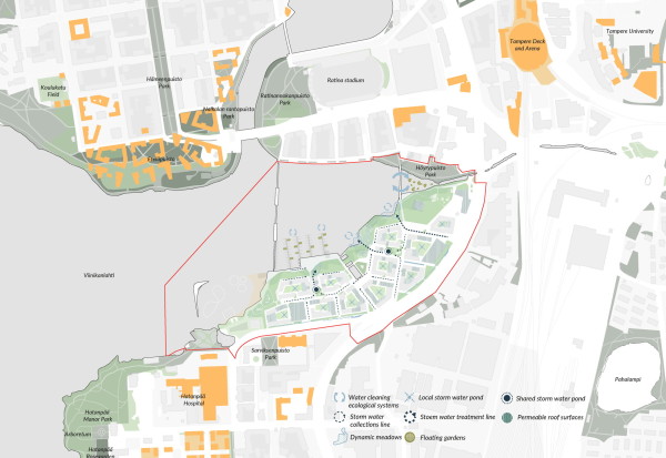 Umgang mit Regen- und Schmelzwasser