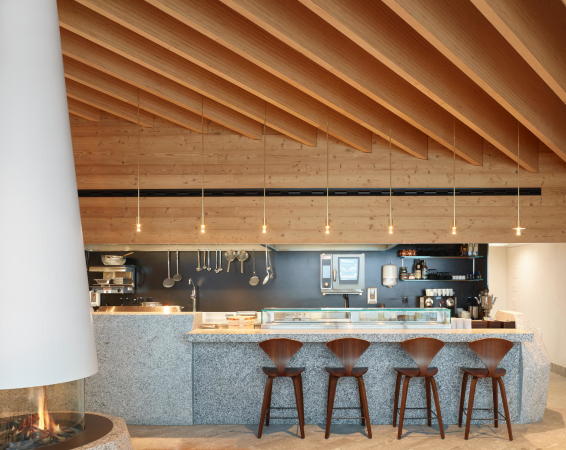 Bergrestaurant in Andermatt von Studio Seilern Architects