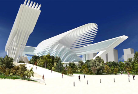 Kongresszentrum von Calatrava in Oviedo