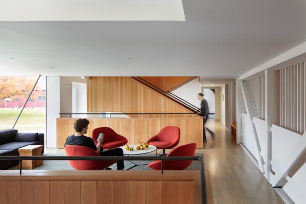 College-Umbau von Christoff : Finio in Bennington