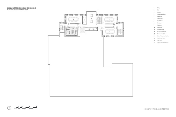 Grundriss Ebene 2, Zwischengeschoss