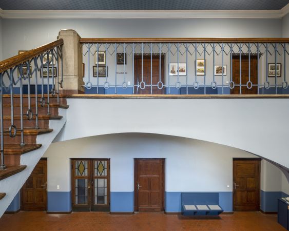 Der neu mblierte Innenraum des Rathauses.