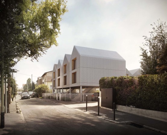 GFC Architecture planen Wohnanlage bei Paris