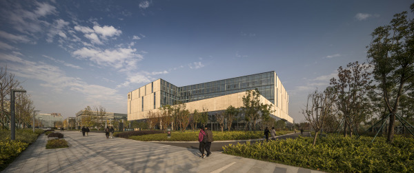 Bibliothek im ostchinesischen Ningbo von Schmidt Hammer Lassen
