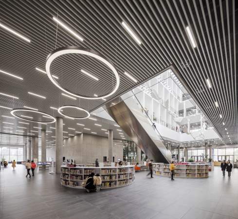 Bibliothek im ostchinesischen Ningbo von Schmidt Hammer Lassen