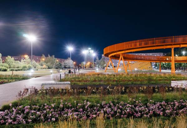 Platzgestaltung in Tatarstan von DROM