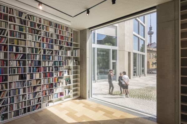 B�chersaal im Erdgeschoss