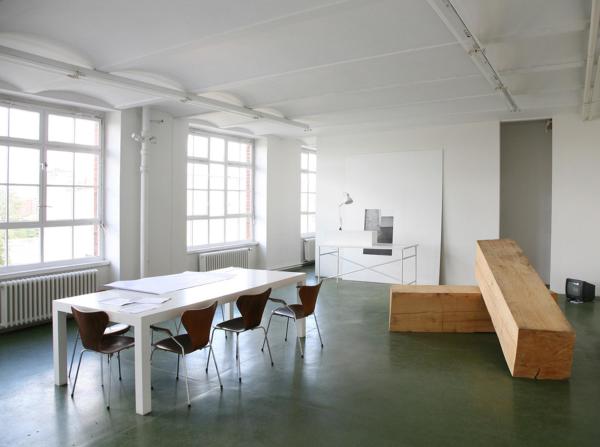 Ehemalige Brorume von Kuehn Malvezzi Architekten in der Heidestrae