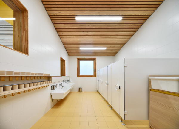 Kindergarten in Schluderns von Roland Baldi Architects