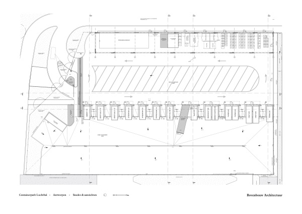 Antwerpen-Luchtbal: Lageplan