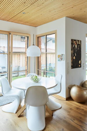 2. Preis Neubau: Zwei Holzh�user in Schleching, Anja und Andrea Aicher (Halfing)