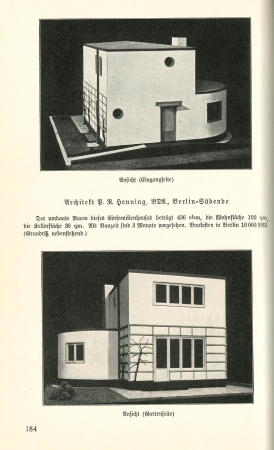 V� Ansichten aus �Das Eigenheim� Berlin - Leipzig 1932