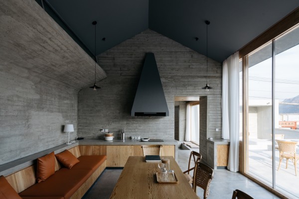 Die offene K�che im Wohnraum