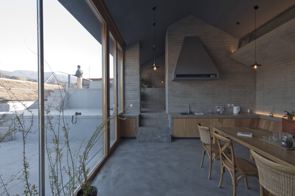 Wohnraum und S�dterrasse