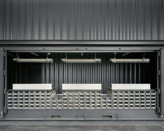 Temporres Ausstellungshaus in Zwickau von AFF Architekten