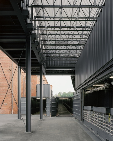 Temporres Ausstellungshaus in Zwickau von AFF Architekten