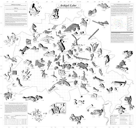 5. Preis: �Archipel � Labor: Ein Atlas von urbanen Inseln f�r Berlin� von Pedro Pitarch (Madrid)