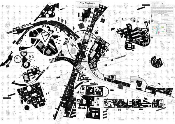 5. Preis: Archipel  Labor: Ein Atlas von urbanen Inseln fr Berlin von Pedro Pitarch (Madrid)