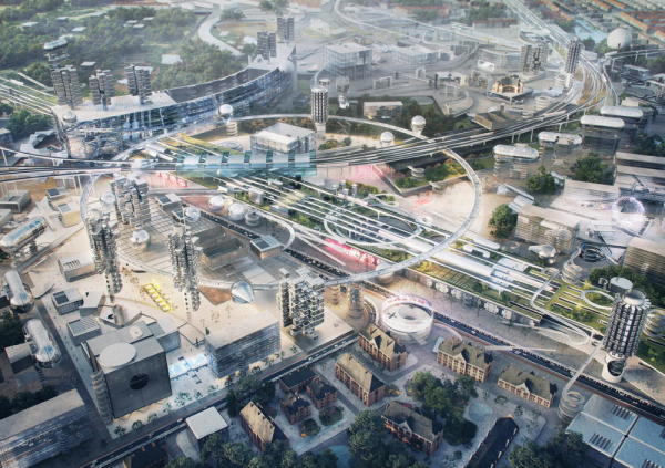 5. Preis: Archipel  Labor: Ein Atlas von urbanen Inseln fr Berlin von Pedro Pitarch (Madrid)