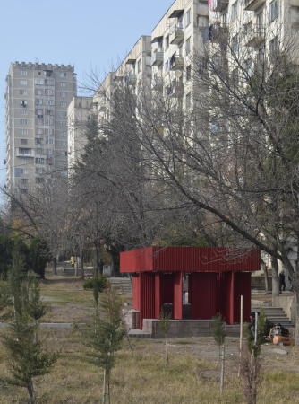Pavillon von Medium in Tiflis