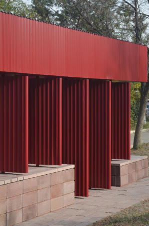 Pavillon von Medium in Tiflis