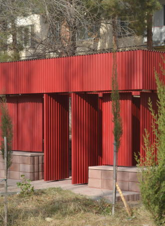 Pavillon von Medium in Tiflis