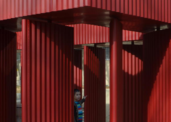 Pavillon von Medium in Tiflis