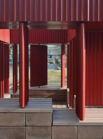 Pavillon von Medium in Tiflis