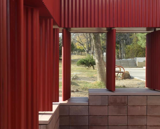 Pavillon von Medium in Tiflis