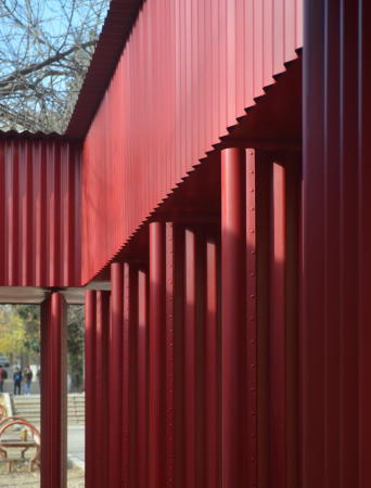 Pavillon von Medium in Tiflis