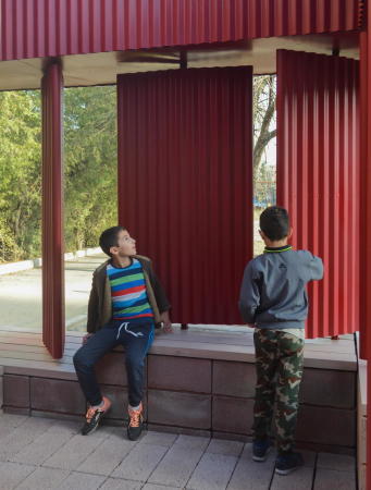 Pavillon von Medium in Tiflis