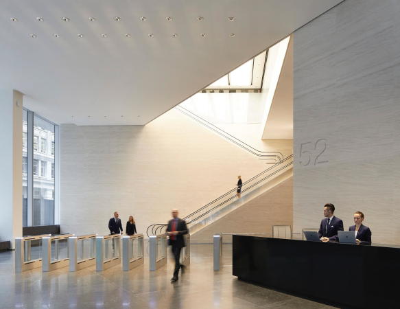 Brohochhaus von KPF in London