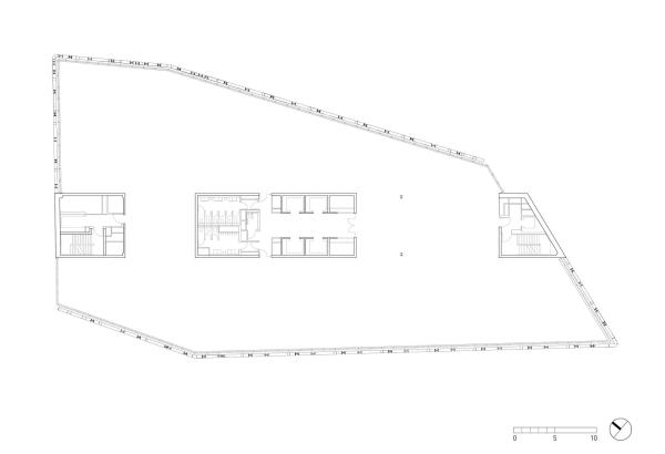 Grundriss 10. Obergeschoss