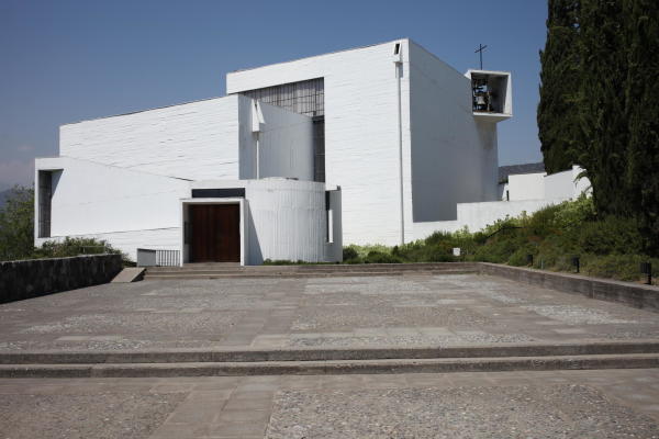 Monasterio Benedictino de la Santsima Trinidad de las Condes, Santiago (Chile), Architekten: Martn Correa und Gabriel Guarda OSB, 1964