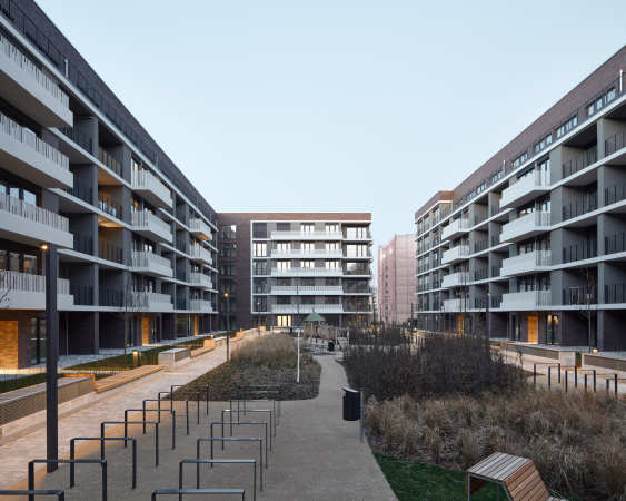 Wohnblock in Berlin von Cramer Neumann Architekten