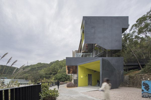 Ostfassade des dritten Studentenwohnhauses