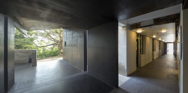 Das Innere der Jugendherberge musste kaum umgebaut werden