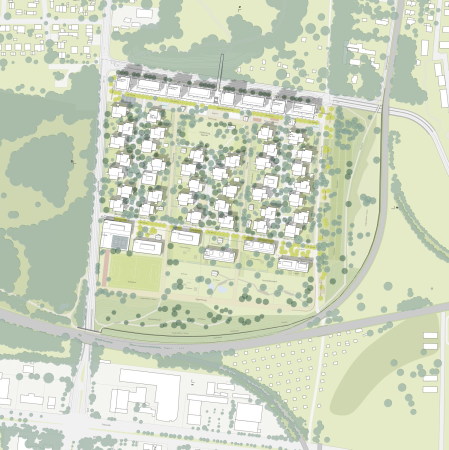 2. Preis: Ernst Niklaus Fausch Partner mit Hager Partner und Amstein + Walthert (alle Zrich)