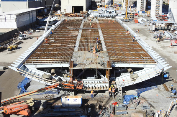 San Giorgio-Brcke von Renzo Piano eingeweiht