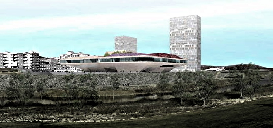 Grundstein fr Mecanoo-Kongresszentrum in Spanien