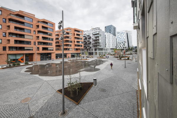 Wohnquartier von Vandkunsten in Oslo