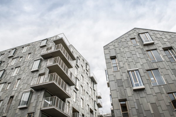 Wohnquartier von Vandkunsten in Oslo