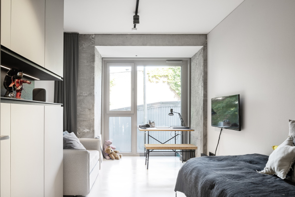 Wohnen im Hochbunker von Bj�rn Liese